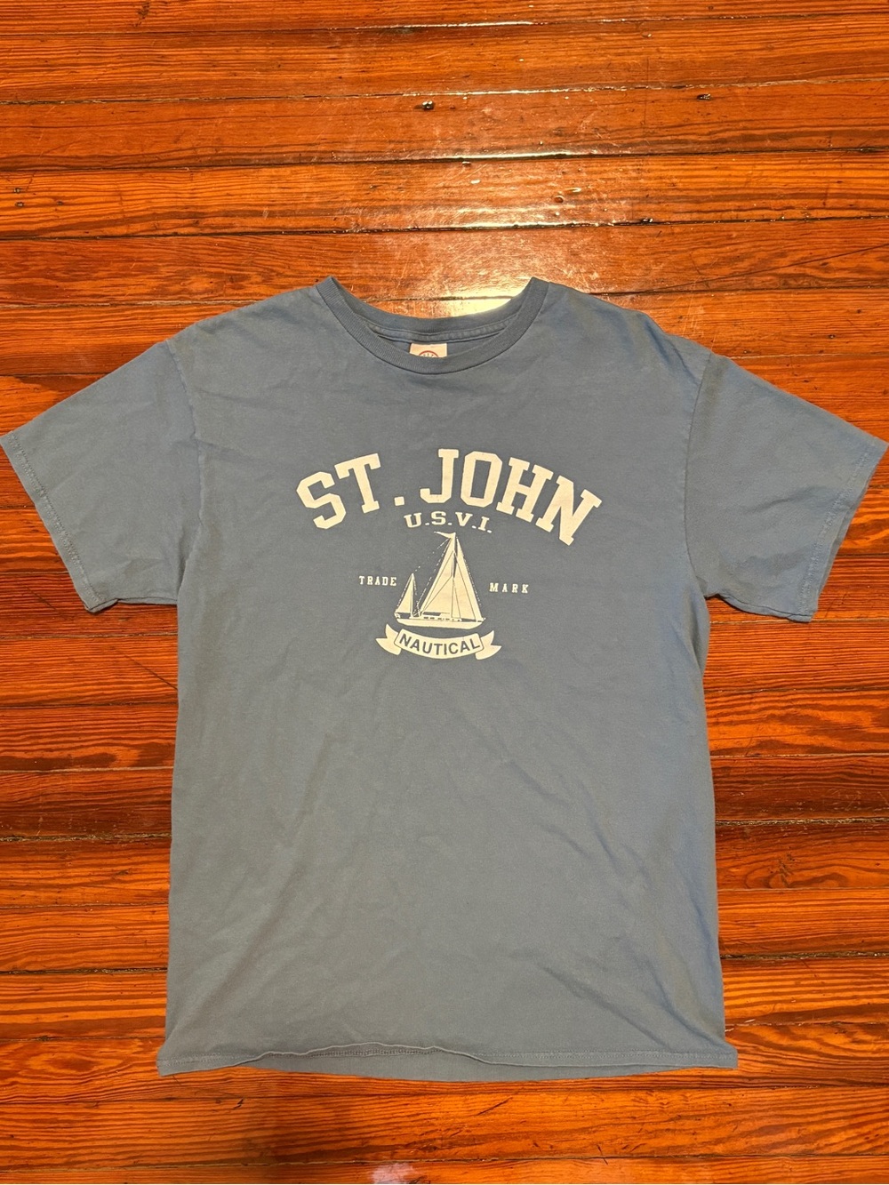 Vintage St. John Nautical Tee | Size M